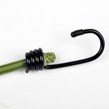 12Pcs Bungee Cords Cables Straps Heavy Duty Military Bungie Elastic Hooks Rope~