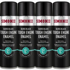 4x Simoniz Gloss Black Enamel