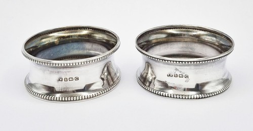 Antique sterling silver - sterling, napkin