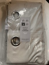 John Lewis Eyelet Curtains