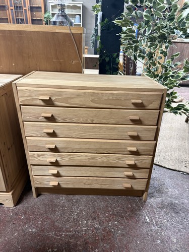 Stripped pine drawers - pine,