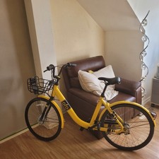 Steel Framed Yellow Ofo Bike 3