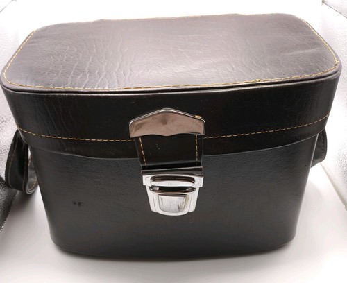 Vintage brown hard leather - hard,