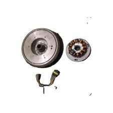 VESPA PX 125 150 MY 11 FLYWHEEL & STATOR PLATE GENUINE PIAGGIO USED CONDITION