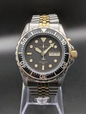 Seiko 5M23-6B50 SHF048P 1994 Black Gold Kinetic Diver - NEW GLASS/CAPACITOR