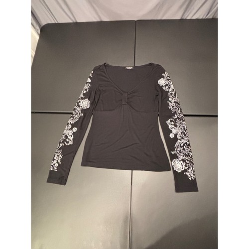 Venus black graphic long - black,