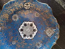 Vintage Fenton Pottery  Blue