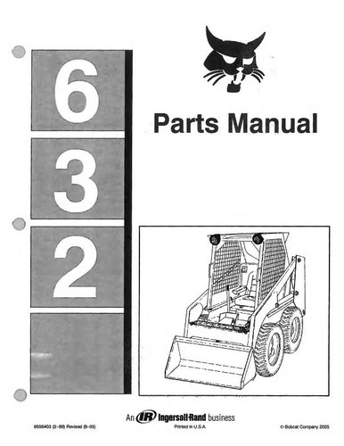 Bobcat 632 parts manual - 632,