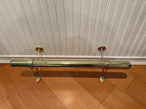Brass foot rail - rail-brass, bar