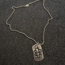 Chrome Hearts Fleur de Lis Pendant