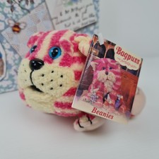 Bagpuss 1999 Vintage Beanie Soft Toy with Tags by Golden Bear