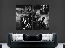 ACDC MUSIC BAND ROCK WALL POSTER ART PICTURE PRINT LARGE