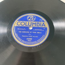 1916 Fred Allen SAX 78 rpm