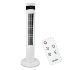35" Digital Tower Fan White 3