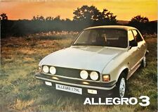 Austin Allegro 3 Brochure 1979