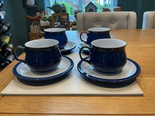 Denby imperial blue cups - denby,