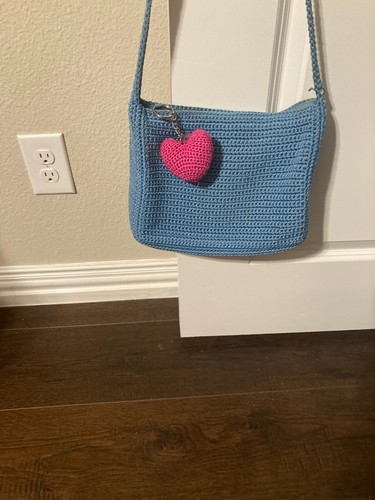 The sak blue crochet handbag - sak,