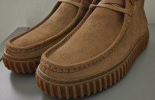 Clarks Torhill Hi dark sand