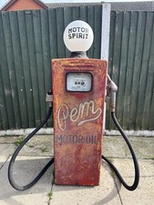 Gilbarco Vintage Petrol Pump Pem Motor Oil Pump Gas Pump 5ft