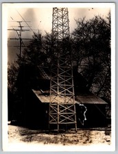 Vtg B&W Snapshot Farmhouse