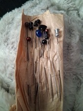 Selection of 11 Vintage Hat Pins