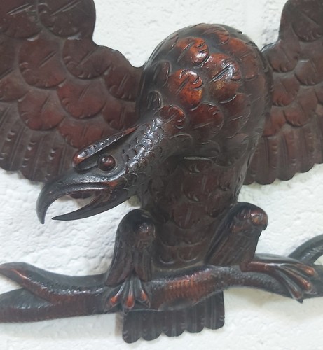 Antique carved black forest - black,