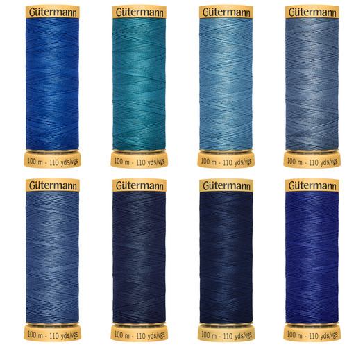Blue thread 100m gutermann - ,