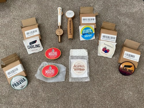 Multiple beer pump badges - multiple,
