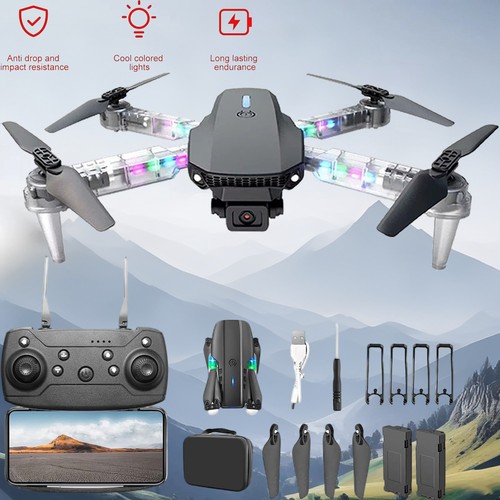 Drone with dual camera - with,