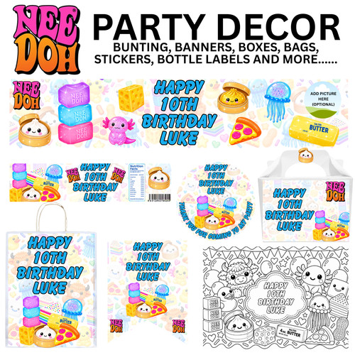 Needoh squishy personalised - squishy,