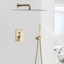 Brushed Gold Shower Set