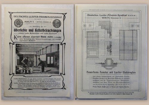 Advertising sheet german - advertising,