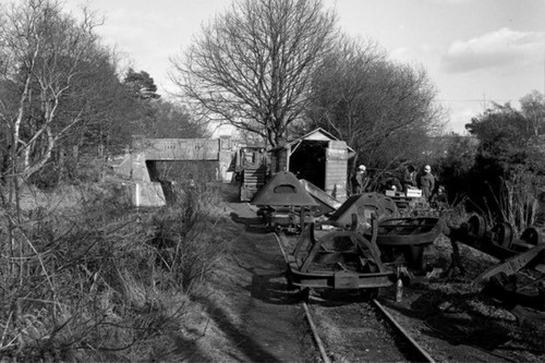Photo the light - railway, depot