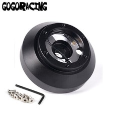 Black Steering Wheel Short Hub