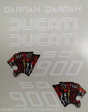DUCATI DARMAH SD900 DECAL SET