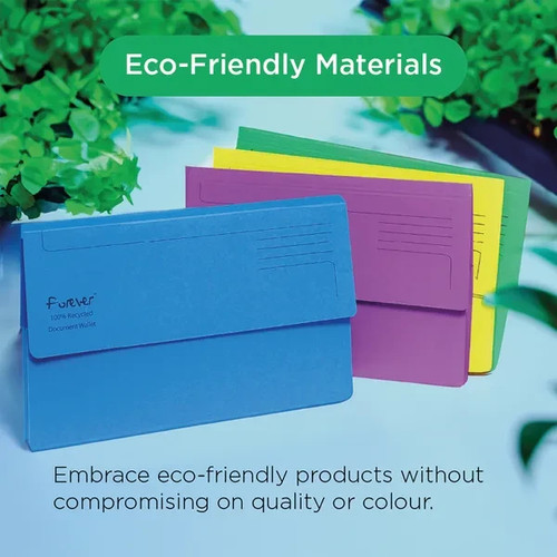 Document wallets 300gsm - 300gsm, a4