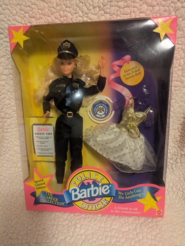 1993 police officer barbie - 1993,