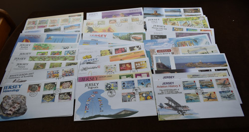 Jersey first day covers 2007 - covers,,