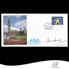 EUROPEAN MARKET - SIGNED/AUTOGRAPHED - FIRST DAY COVER (FDC) - EDWARD HEATH