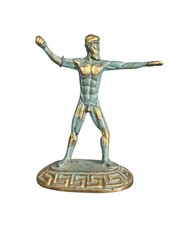 BRASS BRONZE ZEUS GREEK GOD