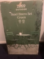 Steel Bistro Folding Garden Set