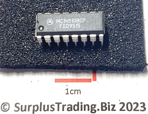 Motorola mc14510be bcd down - motorola, up/down