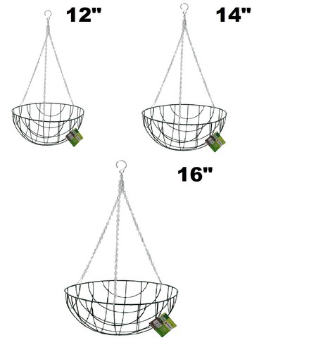 Hanging baskets 16 - hanging, 12"