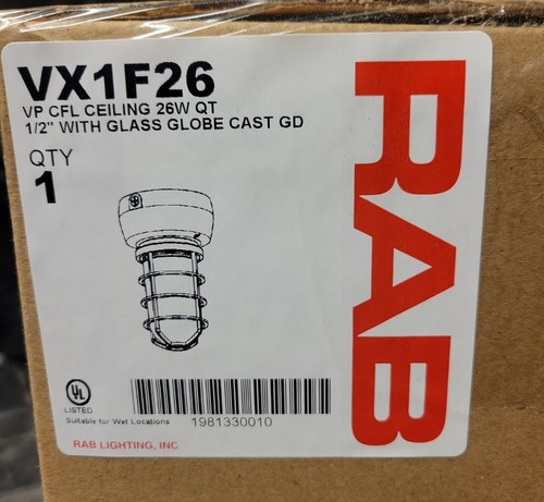 Rab lighting vx1f26s - lighting,
