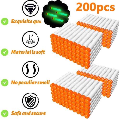 200x soft foam refill bullets - soft,