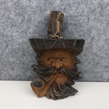 Wood Carved Bearded Man Folk