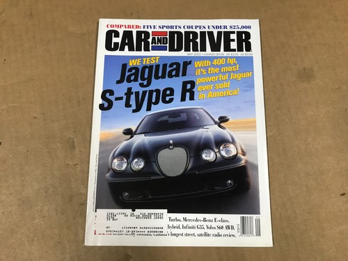 Car and driver magazine - car,