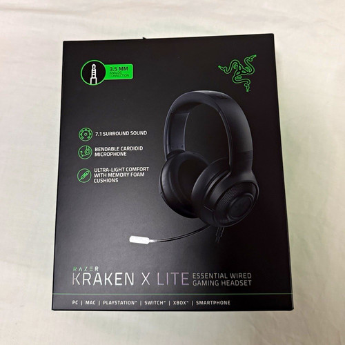 Razer kraken lite black - x,