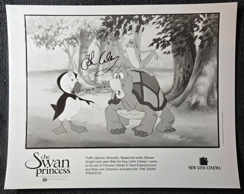 John cleese autograph front - john, on