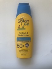 Boots Soltan Kids Protect & Moisturise Suncare Lotion SPF 50+ UVA Ultra 200ml  